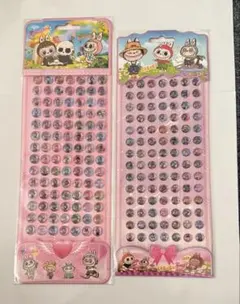 【ラブブ】おはじきシール 2シートセット