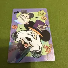香港ディズニーランド限定！20周年 ハロウィン　トレカ　ミッキーマウス　カード