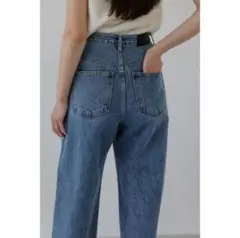 na.e デニムWide Loose Jeans Deep BlueS ロング Wide Loose Jeans_Light Blue | Na.e