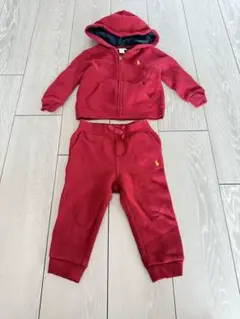 Ralph Lauren レッドセットアップ 18M