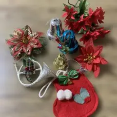 クリスマス☆ビンテージレトロ★鈴、オーナメントセット