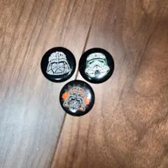 スター・ウォーズ ピンバッジ 3個セット 30mm