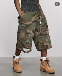 Jaded London Digital Camo Shorts - メルカリ