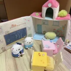 すみっコぐらし ぬいぐるみハウス　学校　セット売りのサムネイル