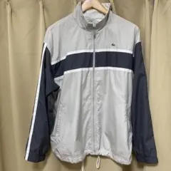 Lacoste ナイロンジャケット グレー/ネイビー