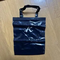 【新品未使用】kitamura キタムラ　エナメルトートバッグ