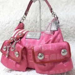 COACH　POPPY　Shoulderbag　2way　Y2K　コーチ　ポピー