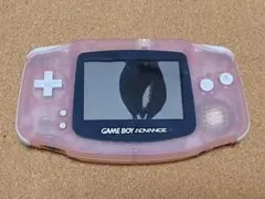 ジャンク品 任天堂 ゲームボーイアドバンス 本体 クリアピンク