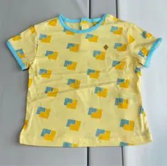 moimoln モイモルン トップス 半袖 Tシャツ イエロー ブルー 110のサムネイル