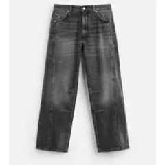 ZARA シームディテール バギー デニムパンツ EUR38