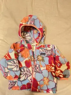 Patagonia baby 18M フリースアウター 花柄