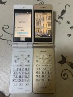 docomo P-smart P-01J 2台セットのサムネイル