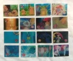 明治 ポケットモンスター スーパーチェンジカード 16枚セット