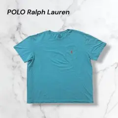 【POLO Ralph Lauren】Tシャツ刺繍ロゴワンポイントポニー古着3L