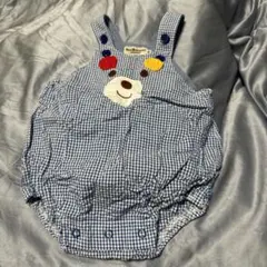 美品⭐︎HOT BISCUITS⭐︎ミキハウス⭐︎S⭐︎カバーオール⭐︎子供服