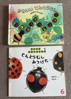 大日本絵画 かわいいてんとうむし/てんとうむしみつけた 2冊セット まとめ売り