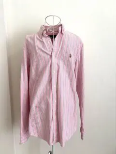 Ralph Lauren ストライプシャツ★美品★
