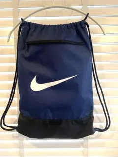 14日迄SALE❣️NIKEナップザック ネイビー　ブラック　y2kナイキ　美品