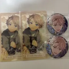 あんスタ 鳴上嵐　コレ缶、童夢クリアカード