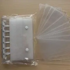 透明プラスチック製A7リフィル 6リング