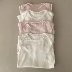 ユニクロ 長袖肌着 70㎝ 4点まとめ売り