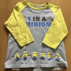 ベルメゾン　ミニオン7部袖Tシャツ 120サイズ