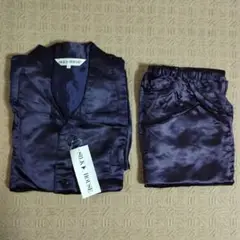 SILK HOUSE シルクハウス　シルクパジャマ　L　絹　パープル