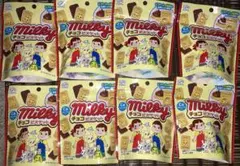不二家　ミルキー　チョコビスケット　42g⭐︎8袋セット⭐︎カルシウム入⭐︎ペコちゃん