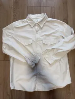 【UNIQLO】ジャージーオーバーシャツ　XXL