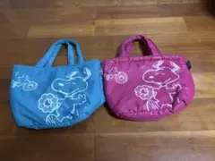 ミスド　スヌーピー　トートバッグ　2セット
