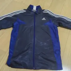 adidas ピステ・ウィンドブレーカー ネイビー・青