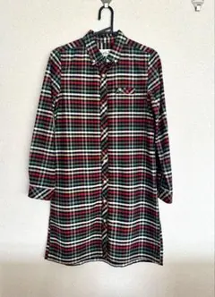 アーノルドパーマー /ワンピース/チェックシャツ 長袖 /S〜Mサイズのサムネイル