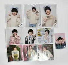 なにわ男子　道枝駿佑　グリーティングフォト　公式写真　ましかくフォト　ミニフォト