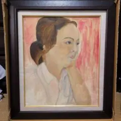 美人画、裸婦、6F、絵画、山本英二、スーツK、真作、肉筆 - メルカリ