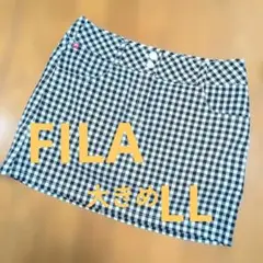 FILA ギンガムチェック柄