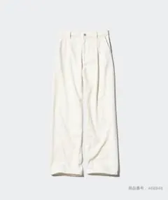 UNIQLO ドレープデニムタックパンツ　30NATURAL