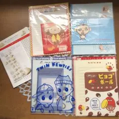 平成レトロ　レターセット5種　 シール付き　まとめ売り