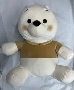 くまのプーさん　cafe de HUNNY 超超BIGぬいぐるみ　新品