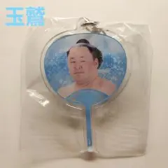 【未開封】大相撲　NEW！応援うちわミニキーホ ルダー　玉鷲　ガチャ