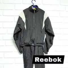 Reebok ジャージ上下セット ブラック/グレー