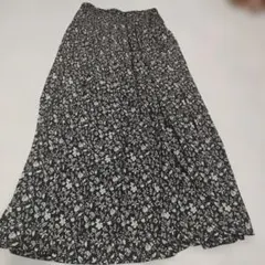 nano universe 花柄プリーツスカート フリーサイズのサムネイル