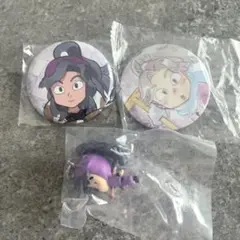 忍たま カラコレ 綾部喜八郎　雪遊び缶　バッジ　忍たま乱太郎　アニカプ