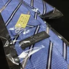 ANDREASILARDI ネクタイ　ブルー系　新品