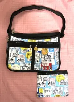 レスポートサック スヌーピー ショルダーバッグ ピーナッツ ユニバ