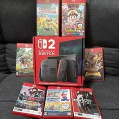 Nintendo Switch 2 ＋周辺機器＋ソフト5本 【※バラ売不可】 - メルカリ