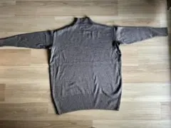 無印良品　ブラウンハイネックセーター