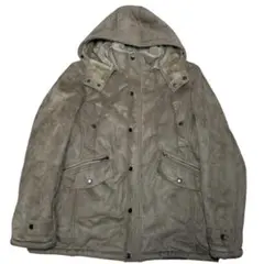 00s archive ムートンジャケット ボア 平成 グランジ フード取り外し