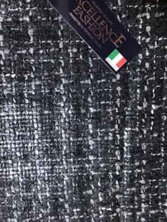 ウールツイード 表ナイロンコーティング生地ITALY製