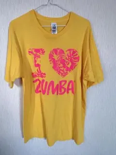 正規品ZUMBA Tシャツ イエロー