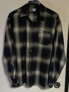美品 CALTOP キャルトップ オンブレ チェックシャツ Mサイズ 長袖